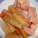 柔らかごぼうが美味しい♡鶏とごぼうの煮物（生姜味）